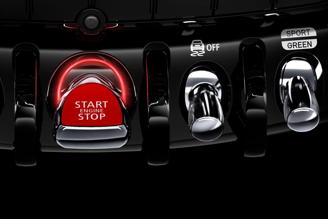 MINI John Cooper Works – режимы вождения - переключатели